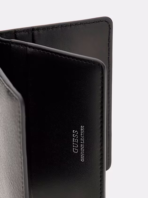 Madrid genuine leather credit card holder - GUESS