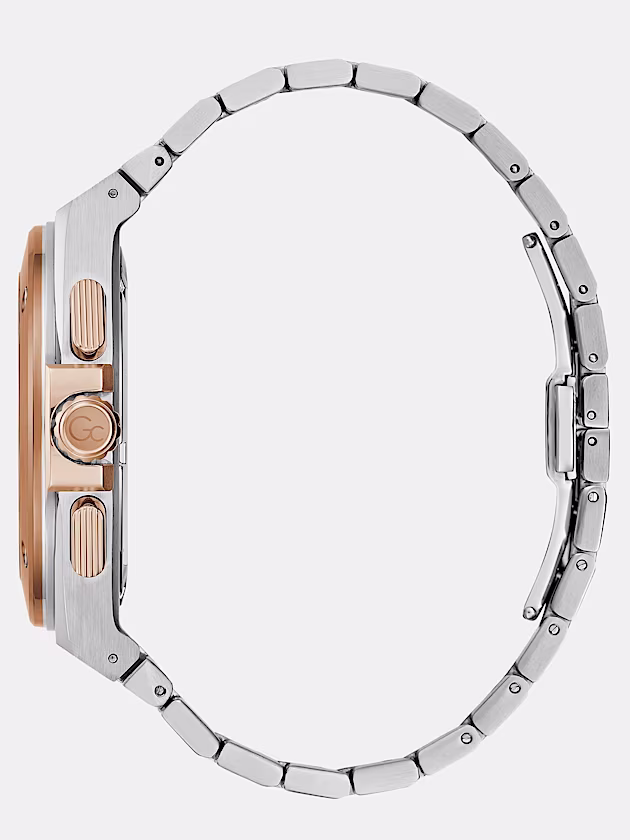 Gc steel chronograph watch - GUESS