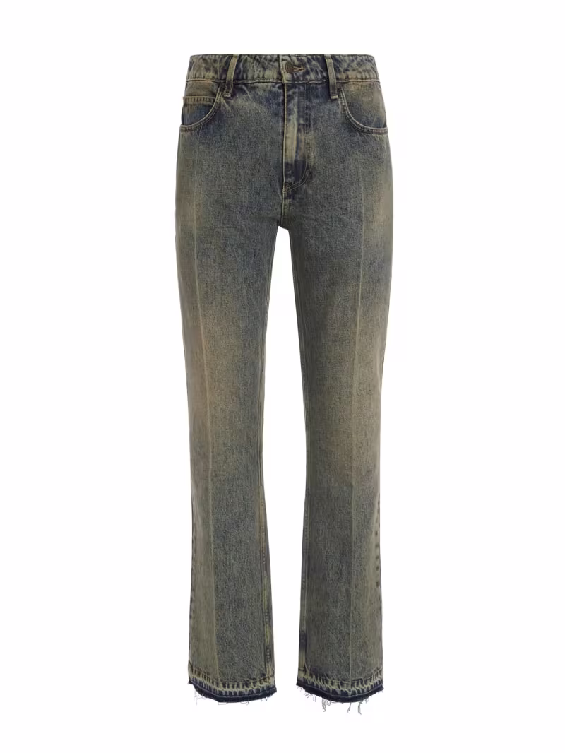 Mid rise flared denim pant - GUESS