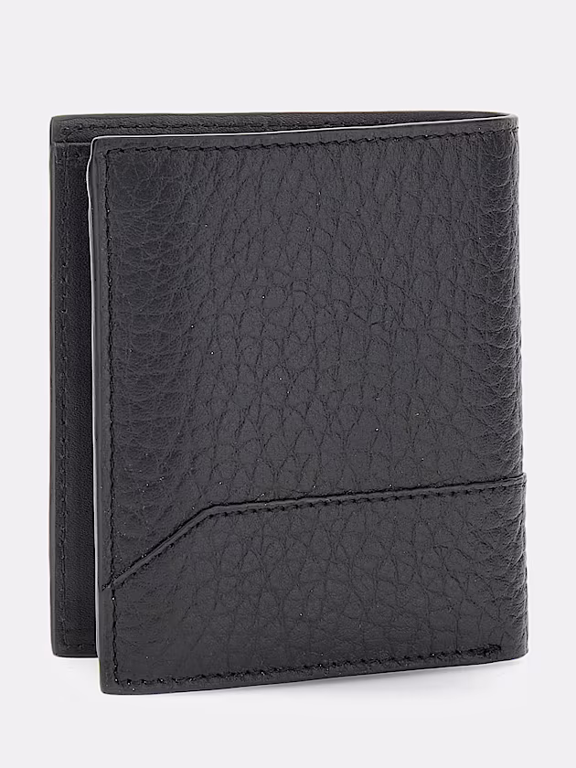 Barcellona genuine leather mini wallet - GUESS