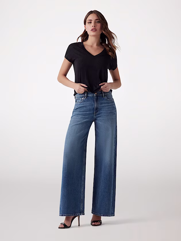 Bellflower wide-leg jeans - GUESS