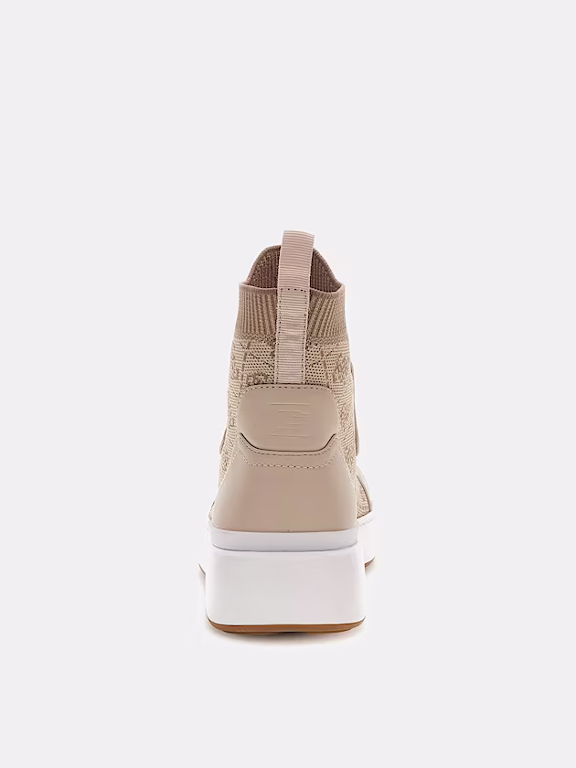 Mannen 4G Logo High-Top Sneaker - GUESS