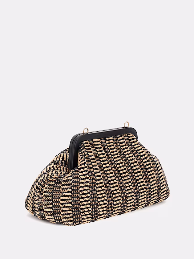 Marciano raffia clutch bag - GUESS