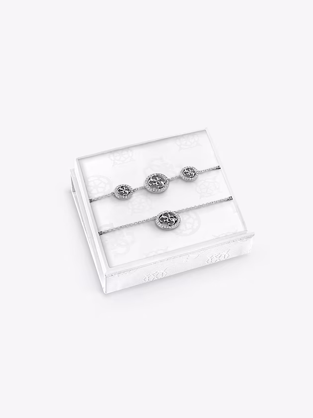 Bracelet and necklace Life in 4G set - GUESS