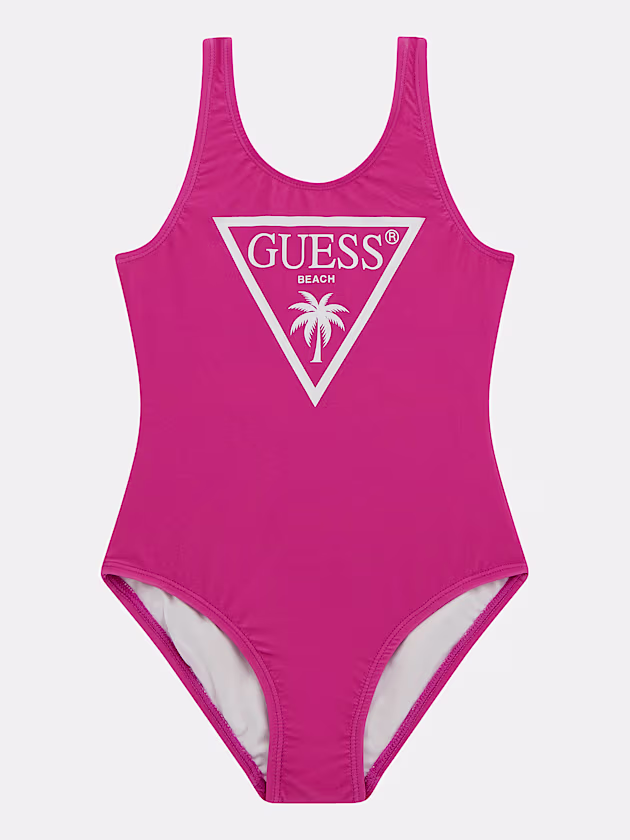 Triangle logo one piece sweamsuit - GUESS