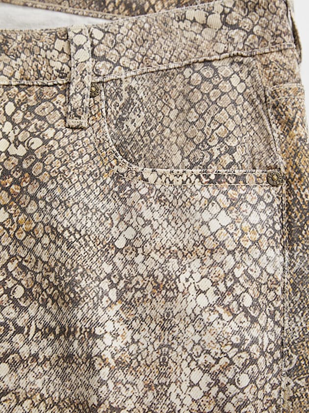 Mid rise straight denim pant - GUESS