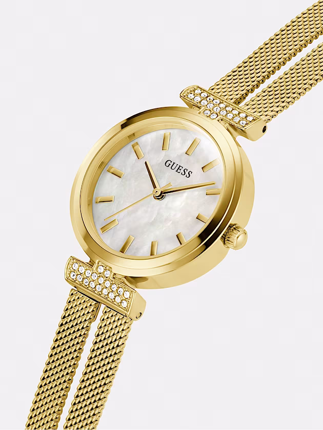 Crystal analogue watch - GUESS
