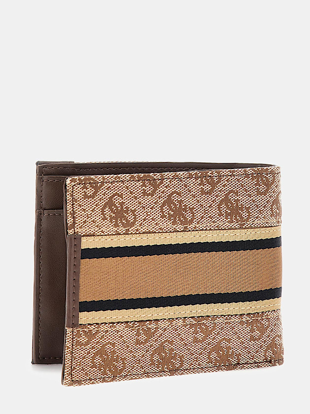 Madrid 4G logo print wallet - GUESS