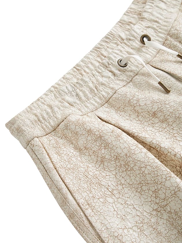 Leather regular pant - GUESS