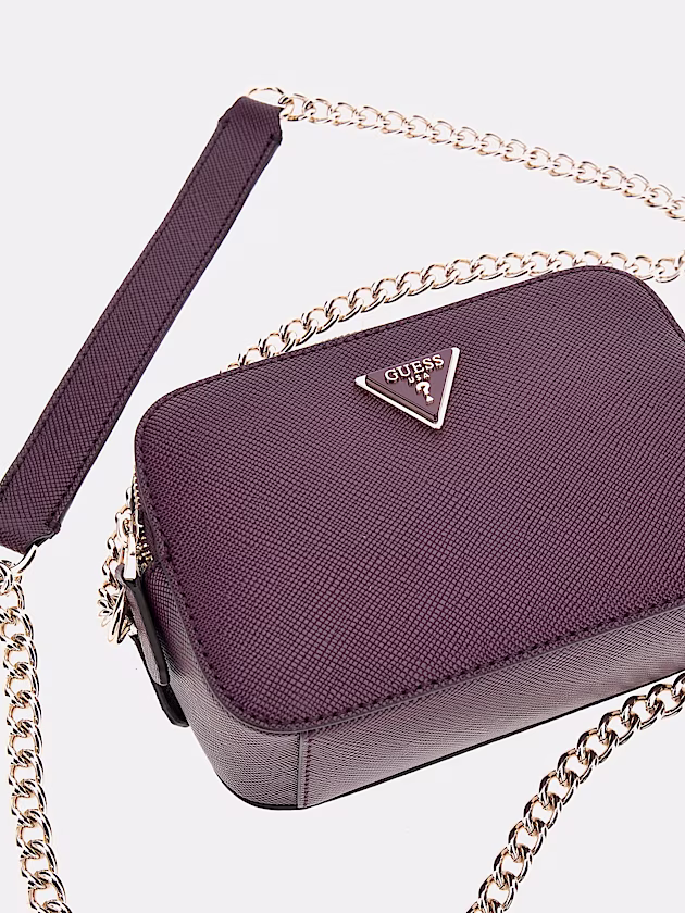 Noelle saffiano crossbody bag - GUESS