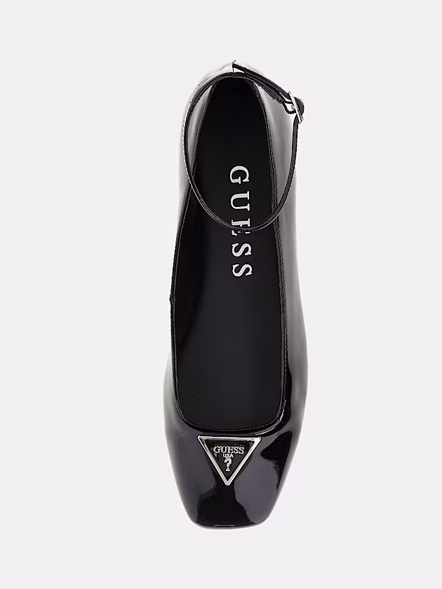 Levvis Patent Ballet Pump - GUESS