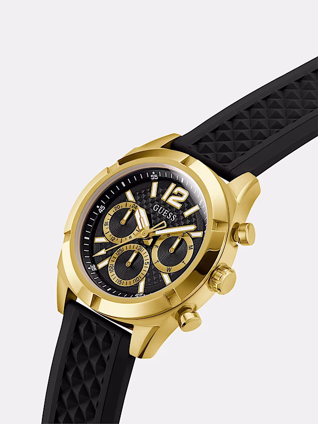 Silicone multi-function watch - GUESS