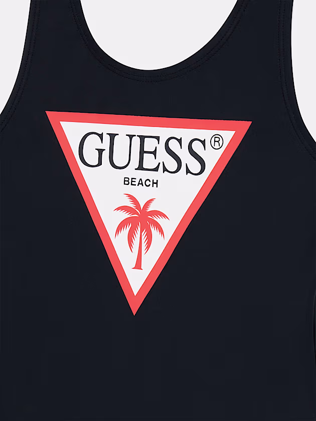 Triangle logo one piece sweamsuit - GUESS