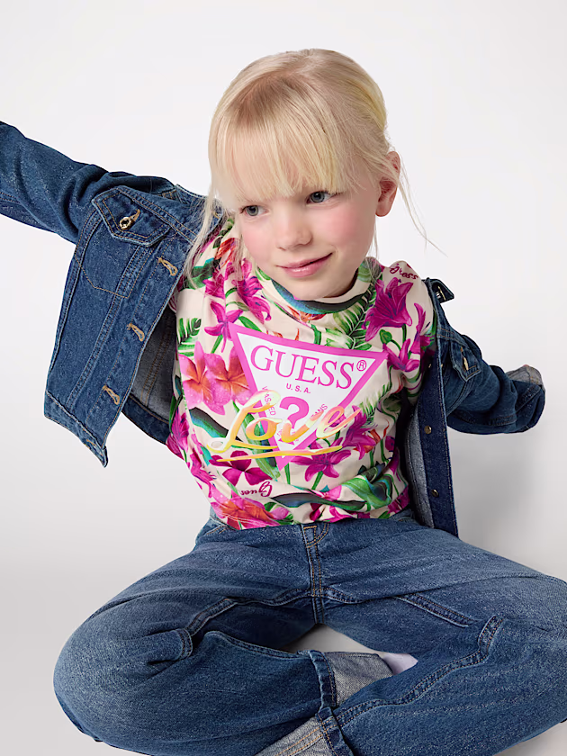 Floral t-shirt - GUESS