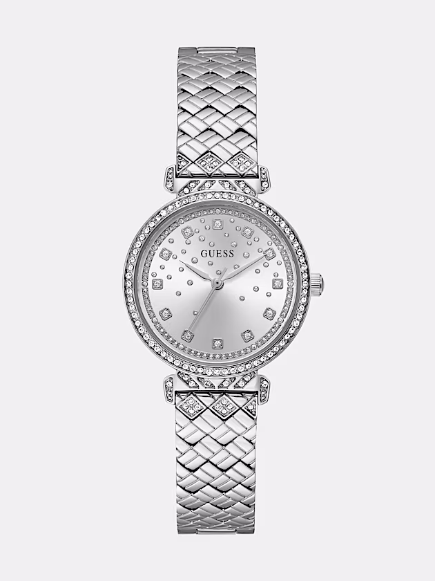 Crystal analogue watch - GUESS
