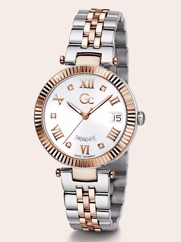 GC quartz calendar watch - GUESS