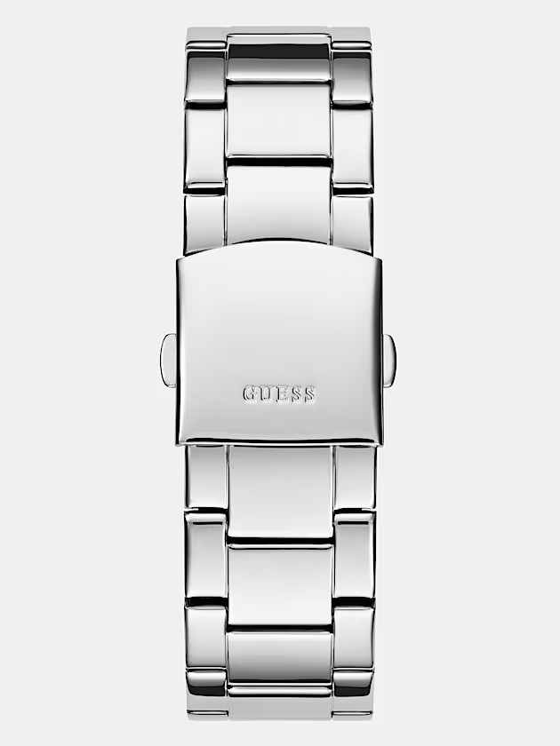 Stainless Steel analogue watch 44 mm - GUESS