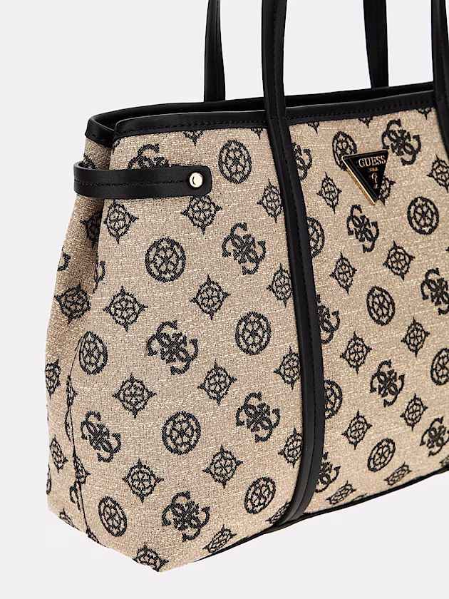 Beyza 4G peony logo shopper - GUESS