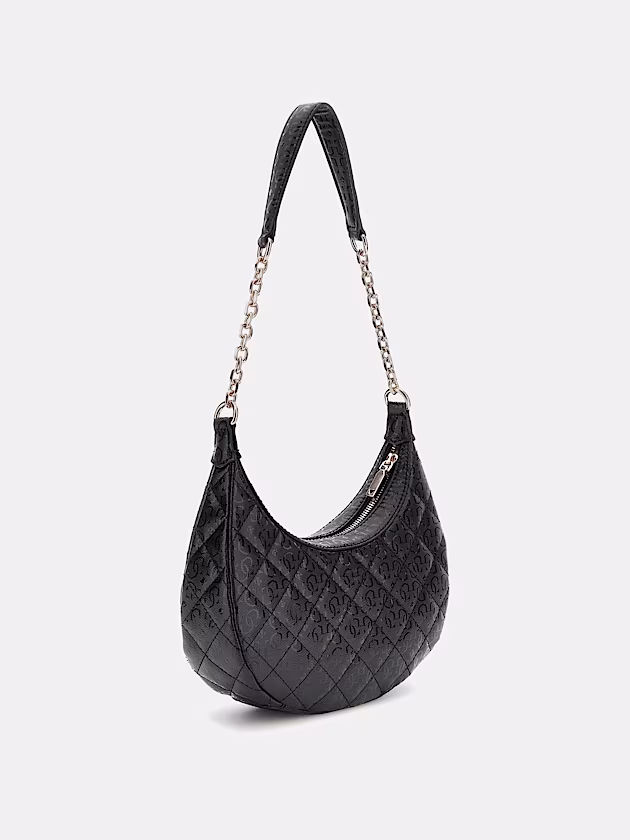 Bessey 4G logo patent mini hobo - GUESS