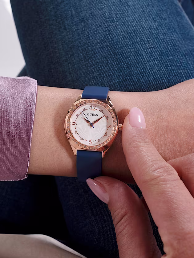 Silicone analogue watch - GUESS