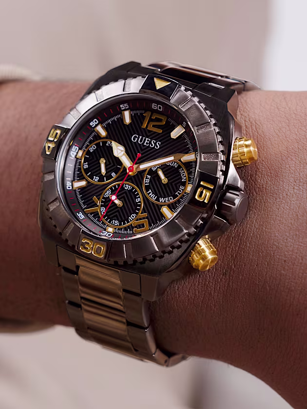 Stainless Steel multi-function watch - GUESS