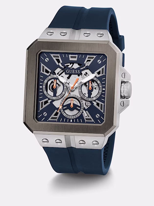 Silicone multi-function watch - GUESS