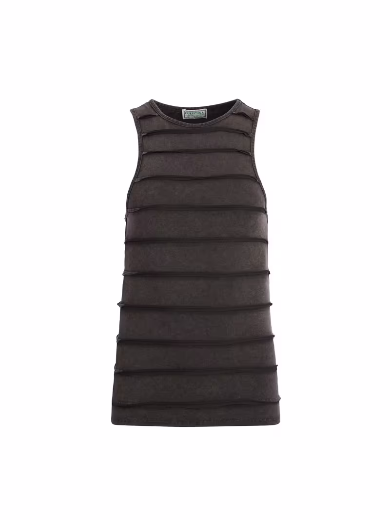 Reverse seam tank top - GUESS