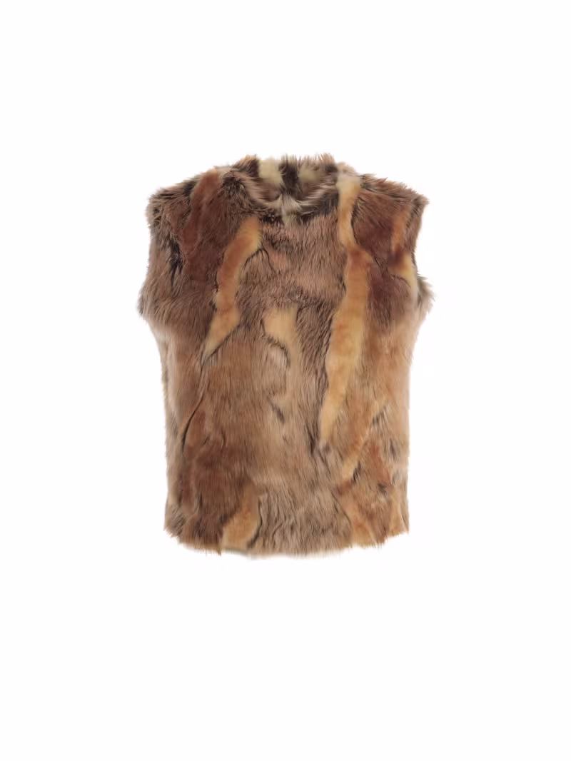 Faux fur vest - GUESS