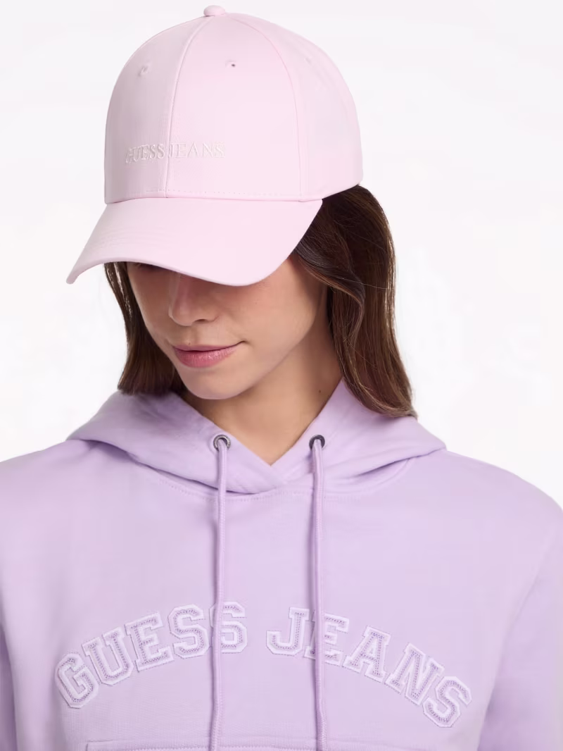 Eco GUESS Jeans Logo Baseball Cap - GUESS