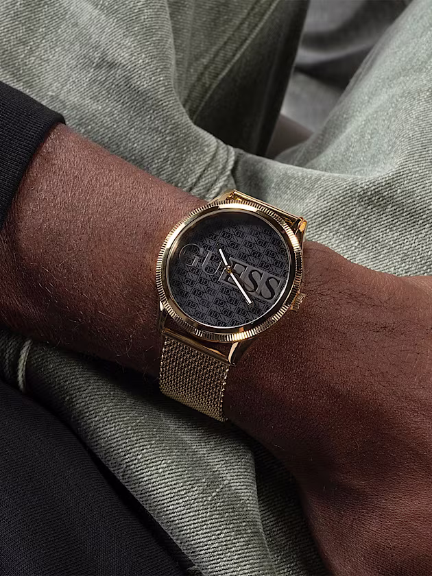 Stainless steel analogue watch - GUESS