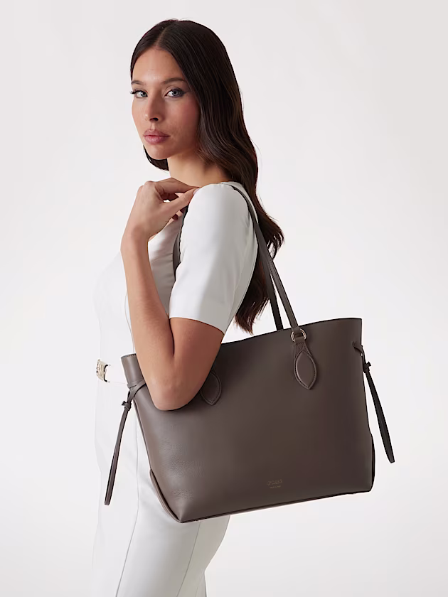 Florence genuine leather shoulder bag - GUESS