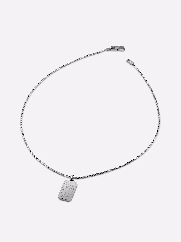 Inscription necklace - GUESS