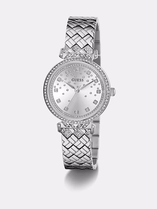 Crystal analogue watch - GUESS