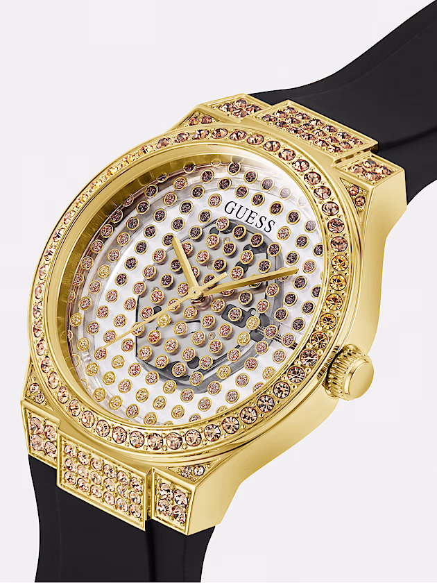 Crystal analogue watch - GUESS