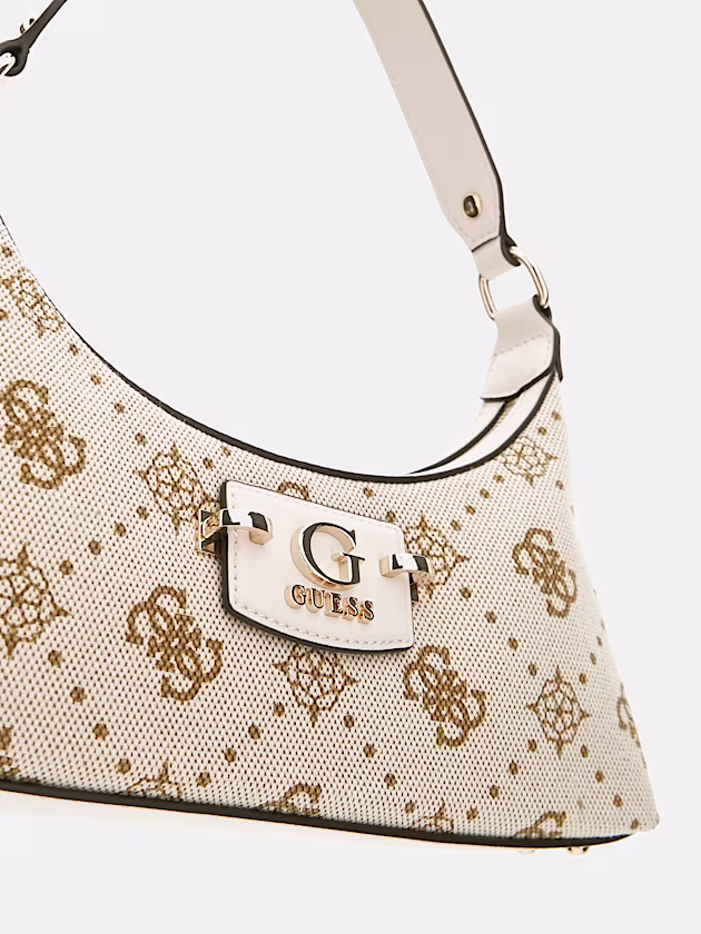 Neda 4G Peony Logo Shoulder Bag - GUESS