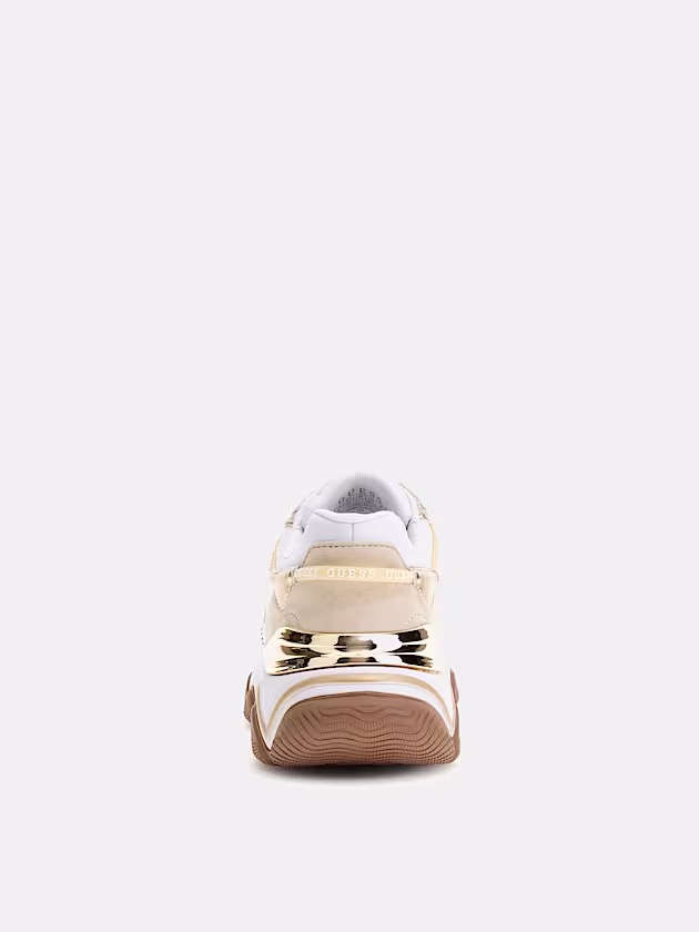 Micola Genuine Leather Running Shoe - GUESS