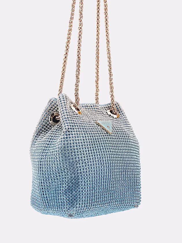 Zalina Rhinestone Mini Handbag - GUESS