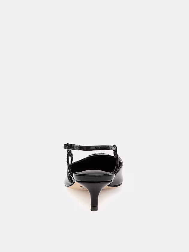 Jesson patent leather slingbacks - GUESS