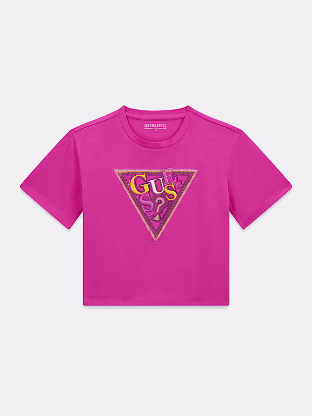 Triangle logo t-shirt - GUESS