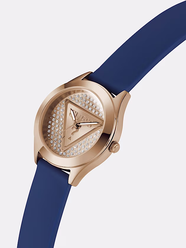 Crystal appliqué analogue watch - GUESS