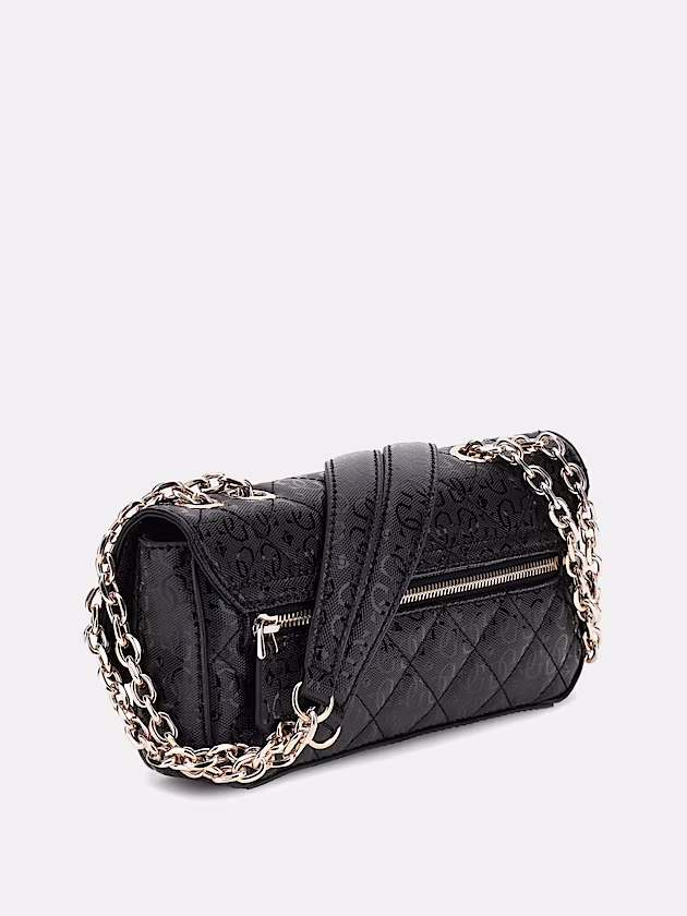 Bessey 4G logo patent mini crossbody - GUESS