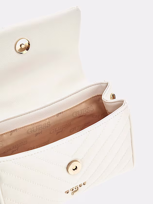 Chain lettering logo crossbody bag - GUESS