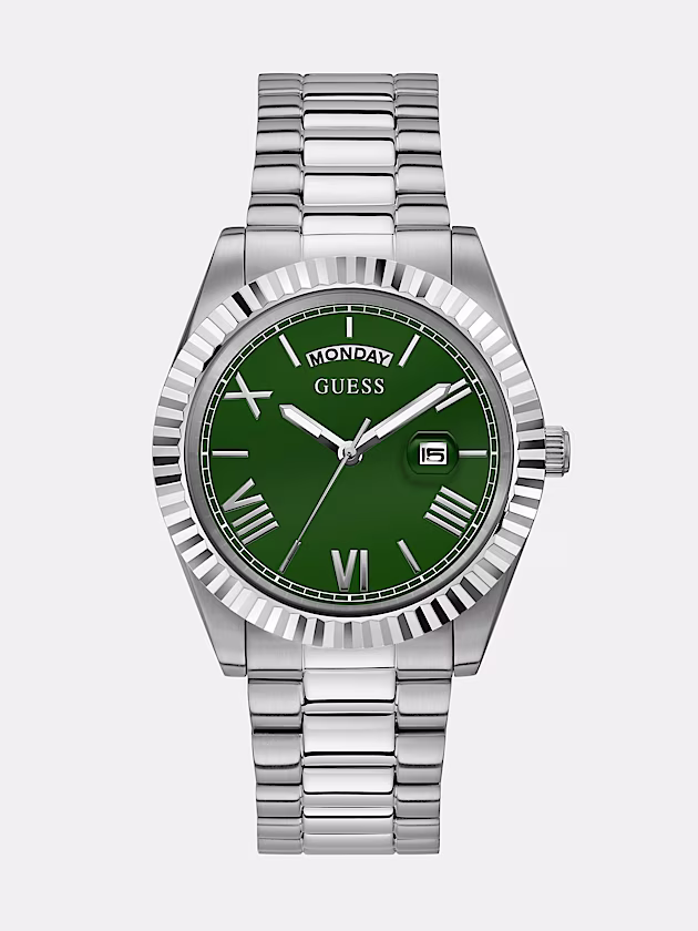 Watch in recycled steel 42 mm - GUESS