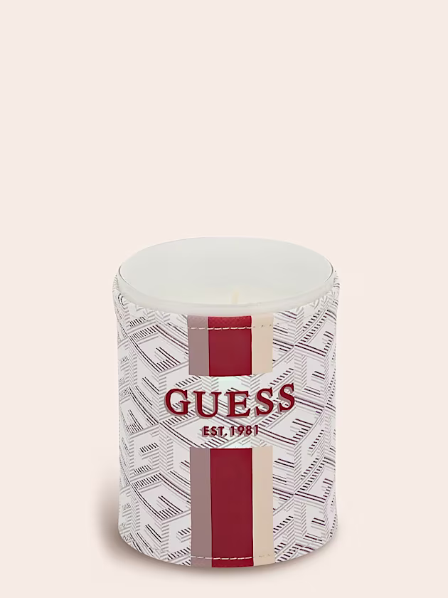 Small G cube candle - GUESS