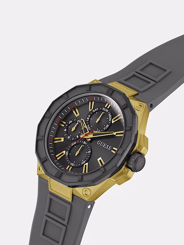 Silicone multi-function watch - GUESS