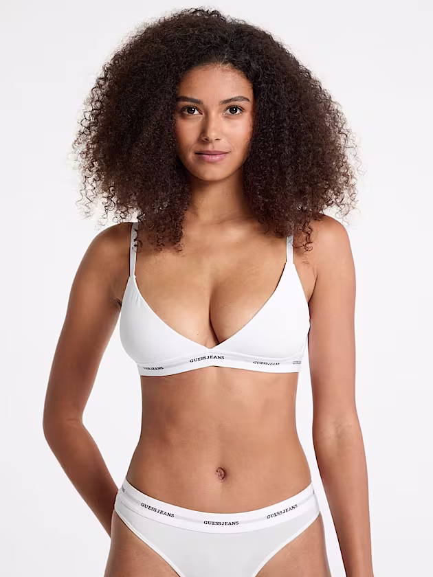 GUESS Jeans Triangle Bralette - GUESS