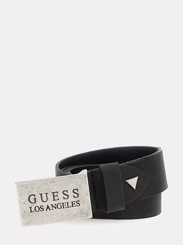 Algarve Genuine Leather Belt - GUESS