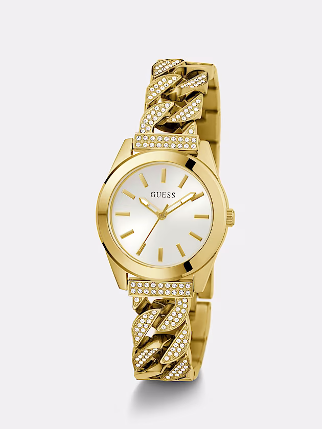 Crystal analogue watch - GUESS