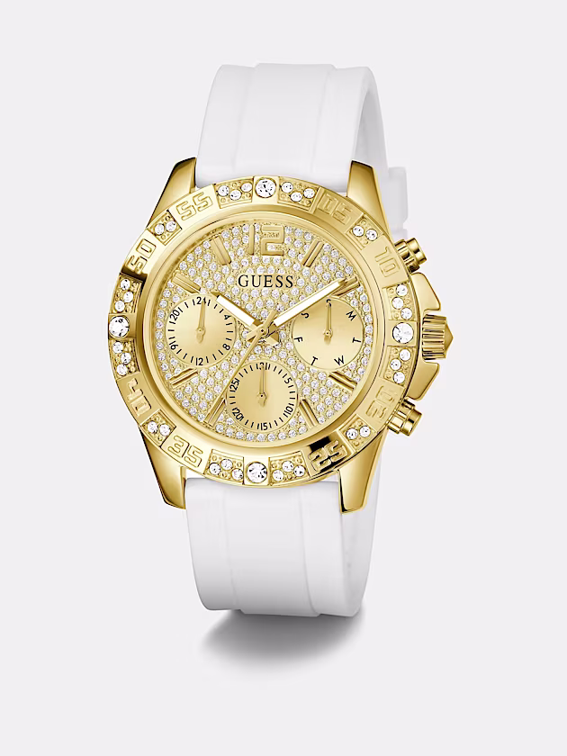 Multi-function watch in silicone 40 mm - GUESS