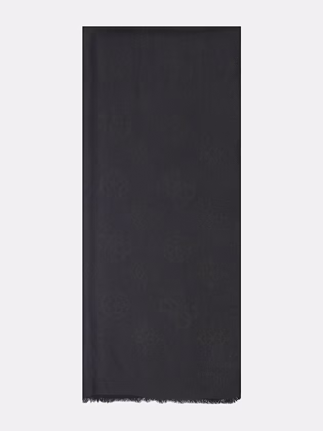 Gerty 4G peony logo scarf - GUESS